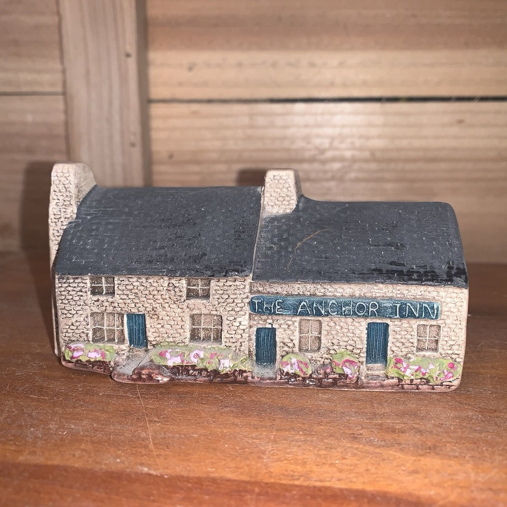 Vintage Philip Laureston #874 The Anchor Inn Miniature Pottery Figurine Rare